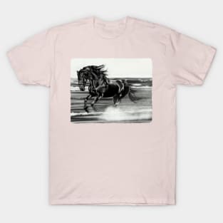 Wild Horse Running Free T-Shirt